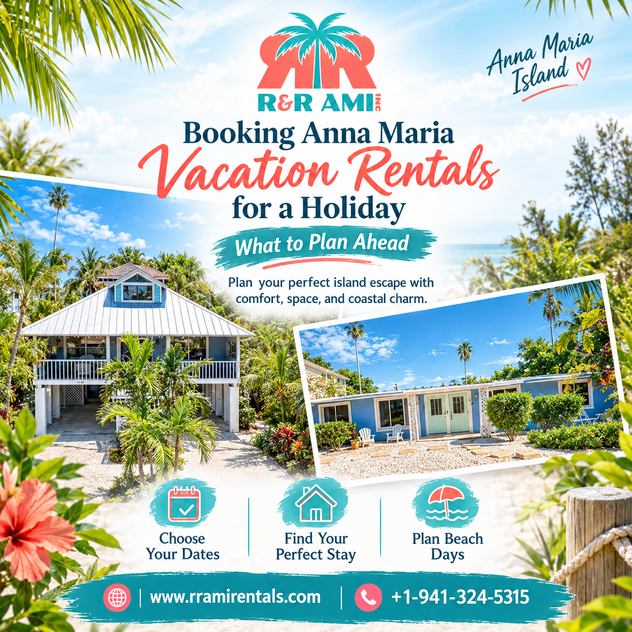 Booking Anna Maria Vacation Rentals for a Holiday: What to Plan Ahead